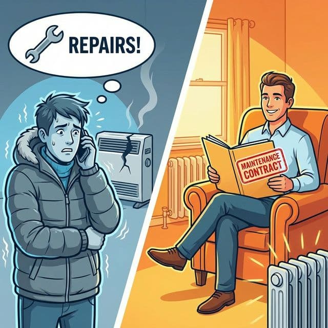 Coût de l'Entretien PAC : Contrat à l'Année ou Intervention Simple ?